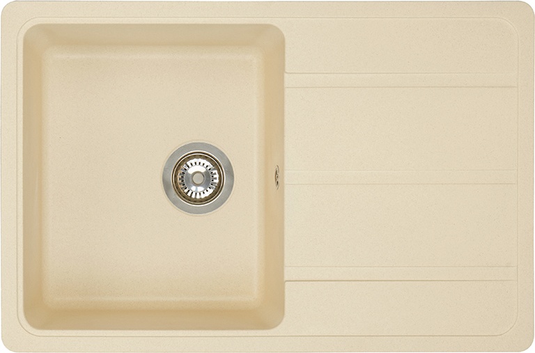 Мойка кухонная AQUATON Аманда шампань 1A712832AD290 - 0