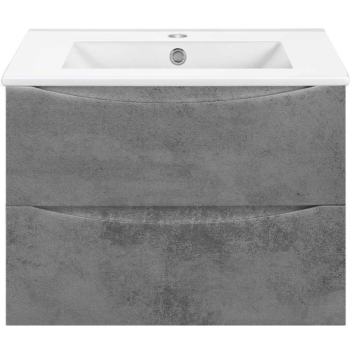 Тумба под раковину Vincea Mia Slim 70 серая VMC-2MC700S1BT - 0