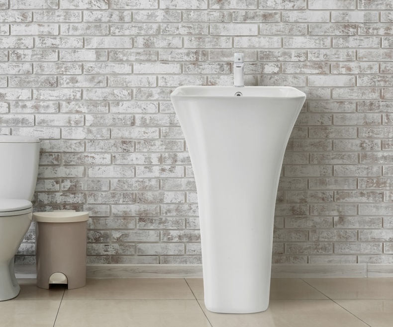 Раковина напольная Weltwasser WW LEERBACH 4543 GL-WT 45 белый  10000005492 - 2