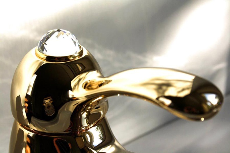 Смеситель Migliore Lem Swarovski ML.LEM-1950 Do на борт ванны 25883 - 1