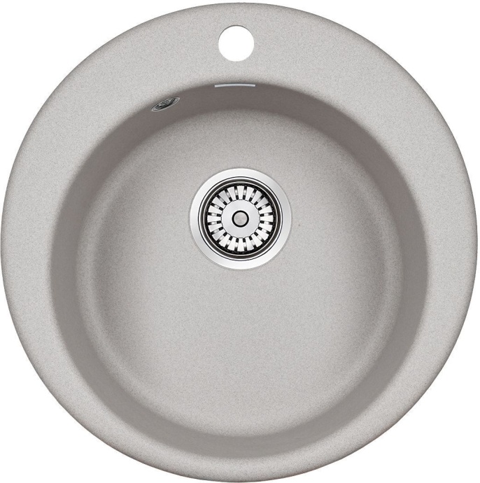 Мойка кухонная Paulmark Gelegen 48 серый матовый PM404800-GR - 0