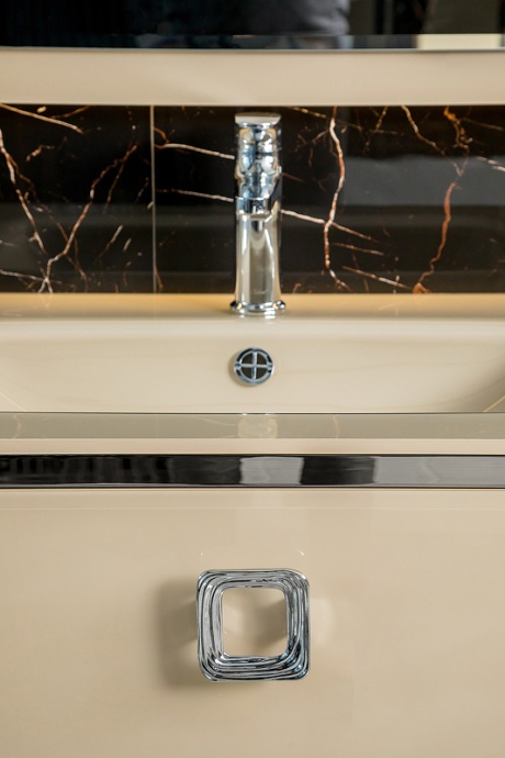 Тумба под раковину Armadi Art Lucido 100 бежевый 770-100-CP - 11