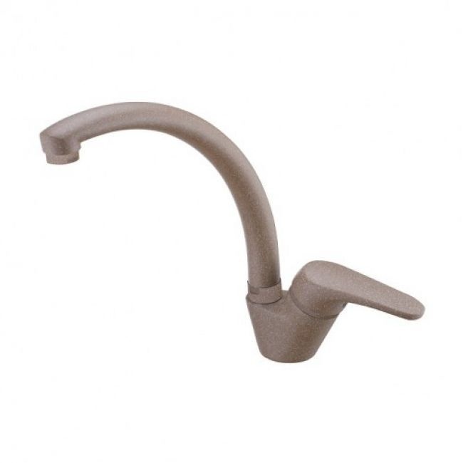 Смеситель Kaiser County 55244-7 для кухонной мойки, коричневый мрамор - 0