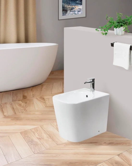 Биде напольное BelBagno Albano белый BB120B - 4