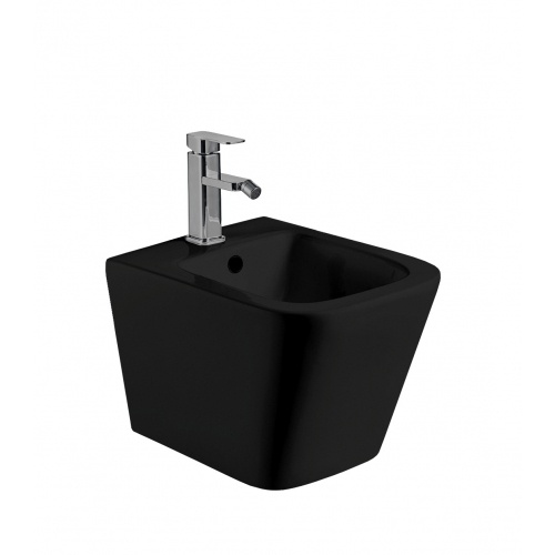 Биде подвесное Weltwasser WW SK Gelbach 005 MT-BL черный матовый  10000003757 - 0