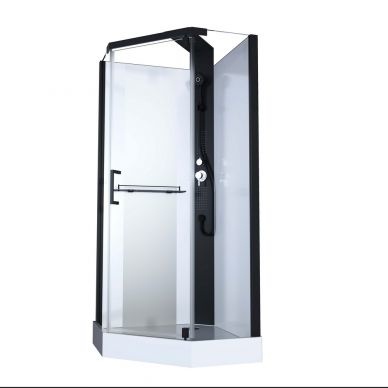 Душевая кабина Black&White Galaxy 90х90 черная матовая 8705900 - 1