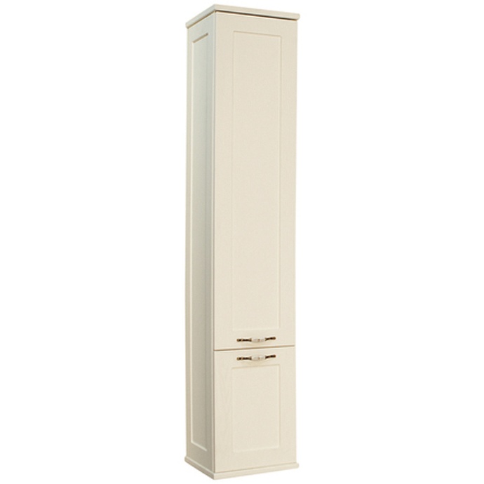 Шкаф-пенал подвесной Aquaton Леон 31 бежевый с бельевой корзиной 1A186503LBPR0 - 0