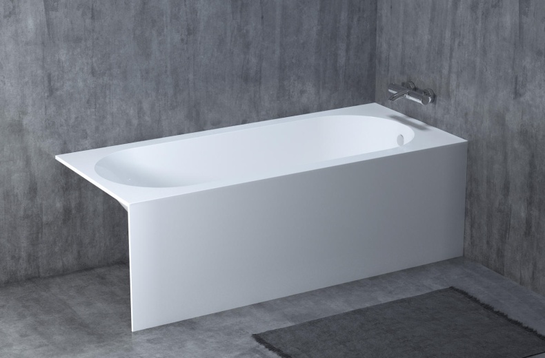 Ванна из искусственного камня Salini Ornella 180x80 102312M S-Sense, матовый - 5