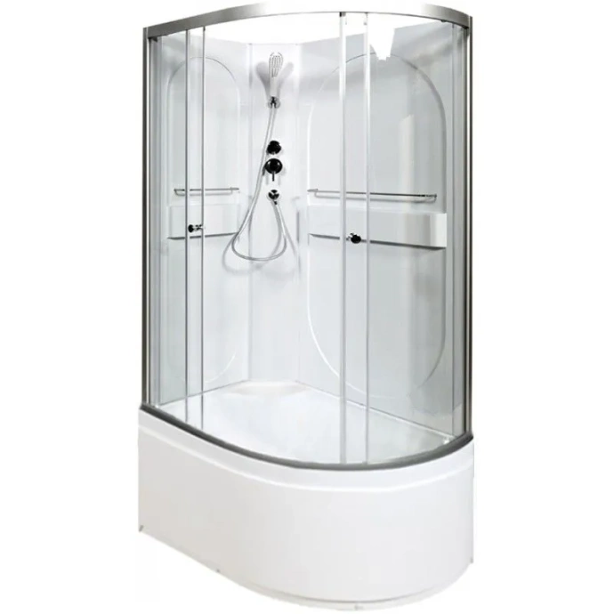 Душевая кабина Deto L 120х80 белый  L620LN - 0