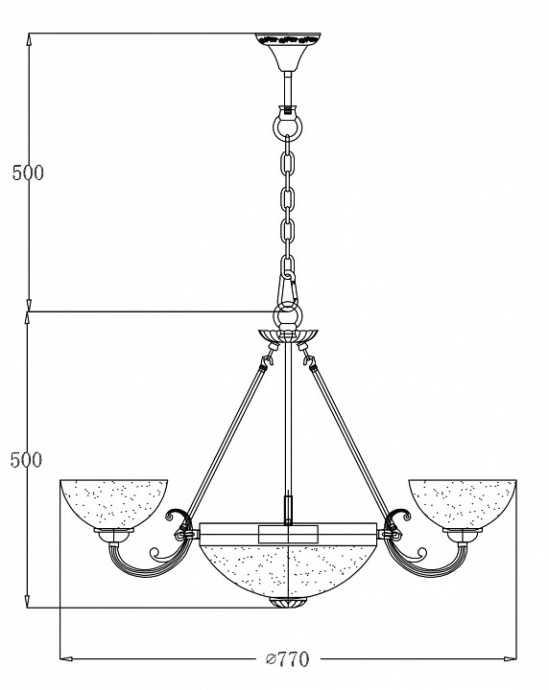 Подвесная люстра Freya Herbert FR2012-PL-06-BZ - 4