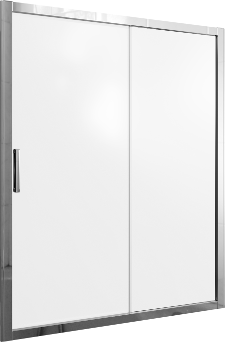 Душевая дверь в нишу STWORKI Стокгольм DE019D2150200 150 см профиль хром глянец, стекло матовое 3GW237TTKK000 - 5