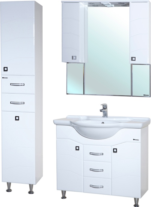 Зеркало-шкаф Bellezza Джулия 105 4611218000018 - 1