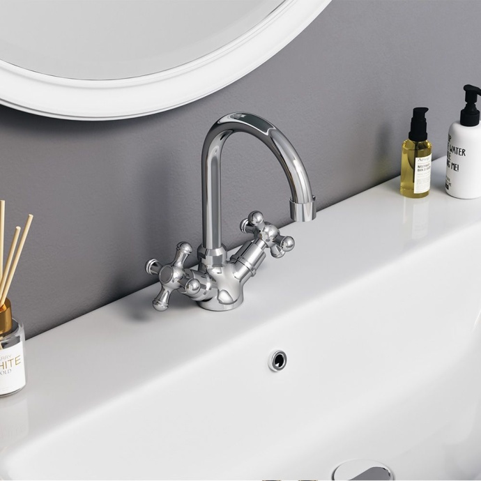 Смеситель для кухонной мойки Redblu by Damixa Retro хром  230210000 - 4