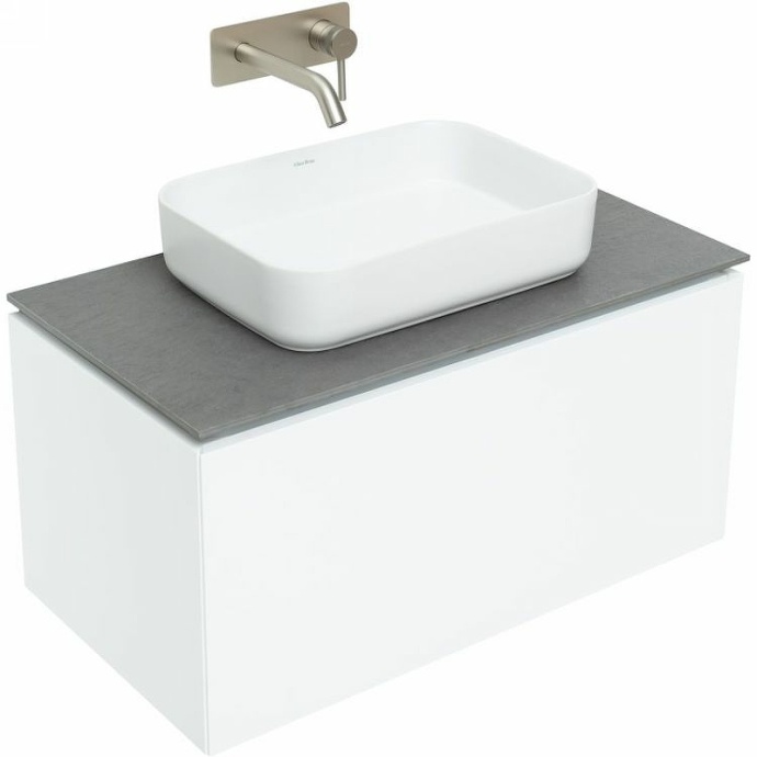 Тумба под раковину Allen Brau Infinity 85 белый матовый 1.21002.WM - 3