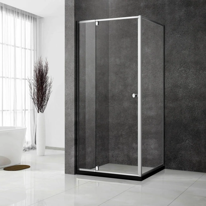 Душевой уголок Veconi Rovigo RV-032 70x70 см профиль хром  RV031-7070-01-C5 - 0