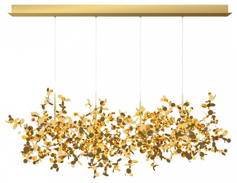 Подвесная люстра Loft it Spark 10101/4 Gold - 1