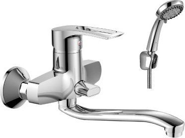 Смеситель для ванны Rossinka  хром  T40-34 - 0