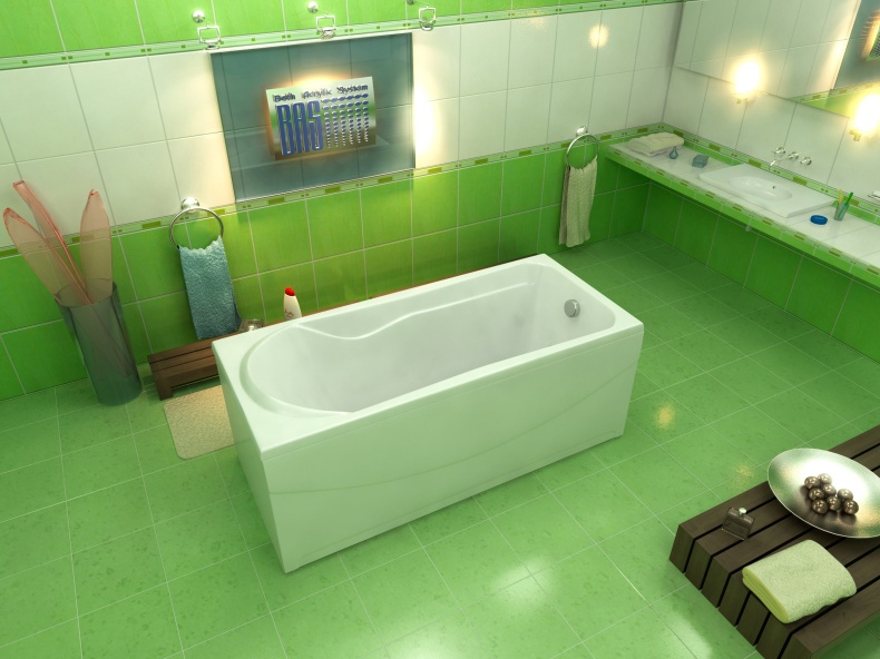 Акриловая ванна Bas Мальта 170 см В 00023 - 1