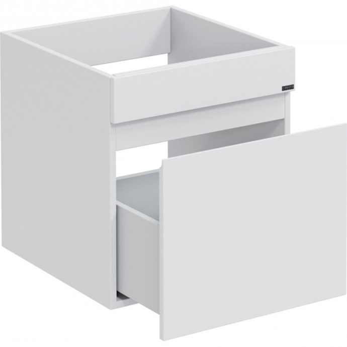 Тумба с раковиной над стиральной машиной подвесная Санта Марс 48 белый - 3