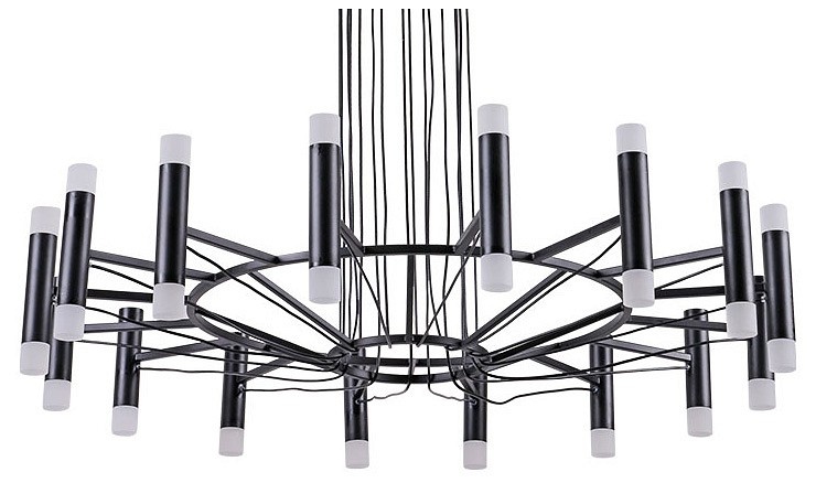 Подвесная люстра Arte Lamp Empire A2482SP-32BK - 0