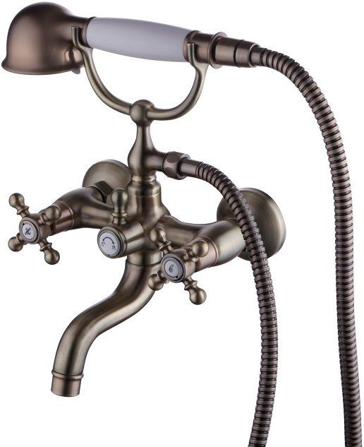 Смеситель для ванны с керамическим дивертором, SAM, IDDIS, SAMBR02i02 - 0