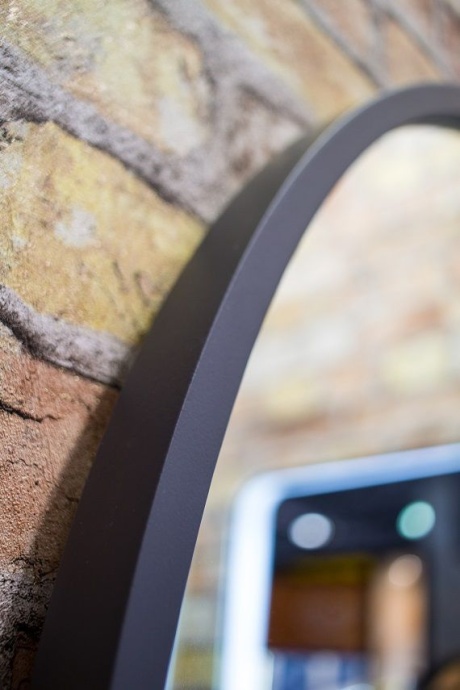 Зеркало Art&Max Bari 120, с подсветкой, графит AM-Bar-700-1200-DS-F - 3