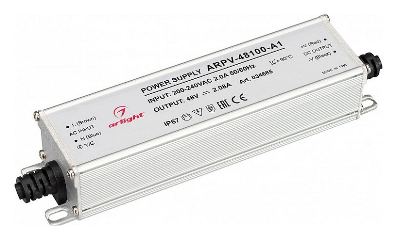 Блок питания Arlight ARPV-48100-A1 48V 100W IP67 034685 - 0