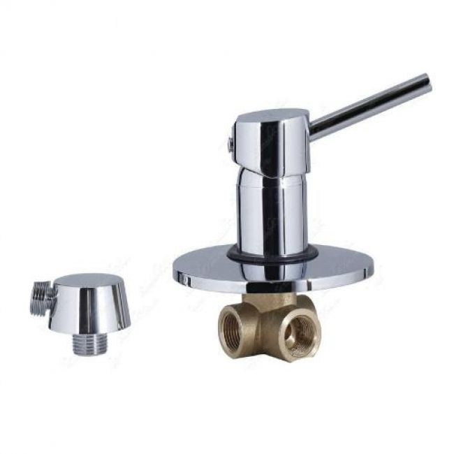 Смеситель Kaiser Merkur 26017 С ВНУТРЕННЕЙ ЧАСТЬЮ, для душа, хром - 0