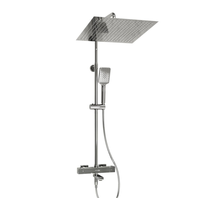 Душевая система WasserKraft 40 с термостатом хром A199.119.126.010.CH Thermo - 0