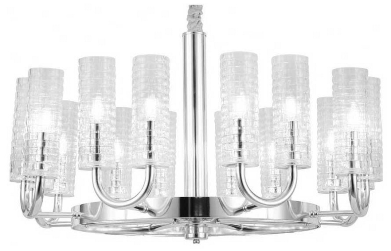 Подвесная люстра LUMINA DECO Donatti LDP 8011-16 CHR - 0
