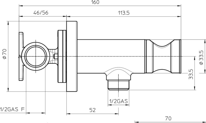 Гигиенический душ Bossini Paloma Brass со смесителем E37007B.073 черный - 1