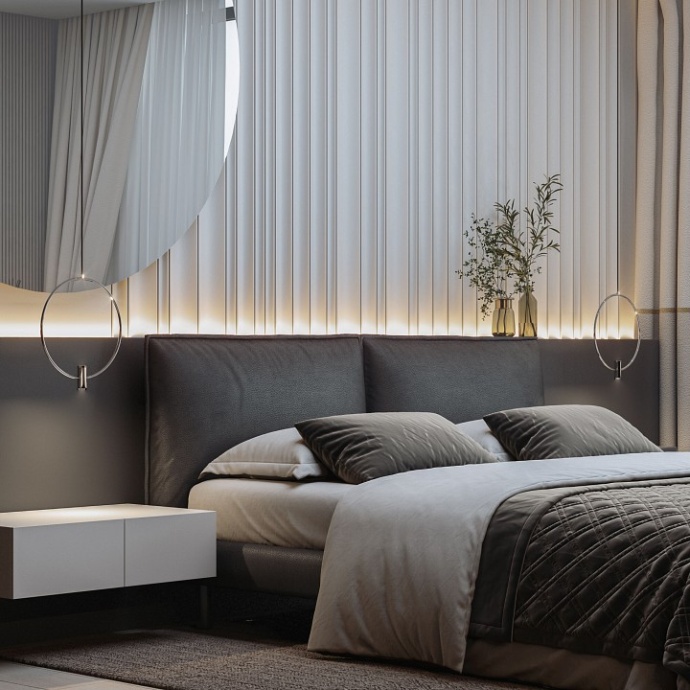 Подвесной светильник Eurosvet Layla 50257/1 LED никель - 2