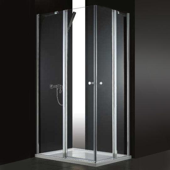 Душевой уголок Cezares Elena 120х100 хром стекло прозрачное ELENA-W-AH-2-120/100-C-Cr - 0