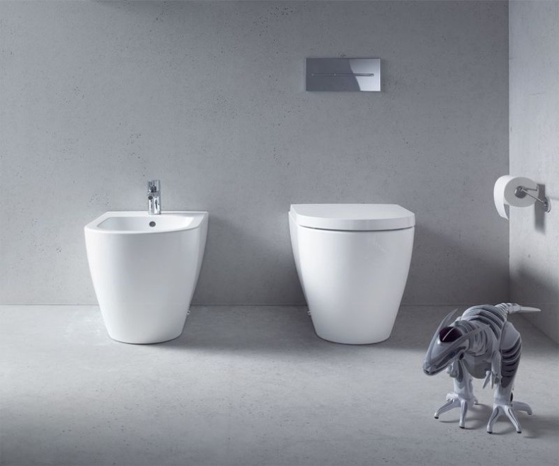 Биде напольное Duravit ME by Starck 2289100000 - 2