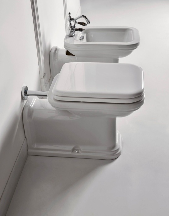 Унитаз приставной Kerasan Waldorf 65 см - 1