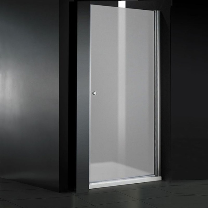 Душевая дверь Cezares Elena 80 хром стекло рифленое ELENA-W-B-1-80-P-Cr-R - 0