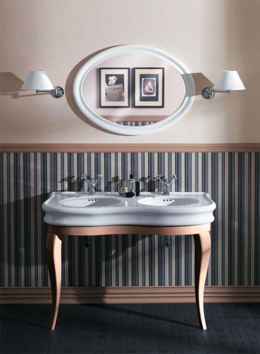 Зеркало Simas Lante белый глянцевый LAS1 - 1