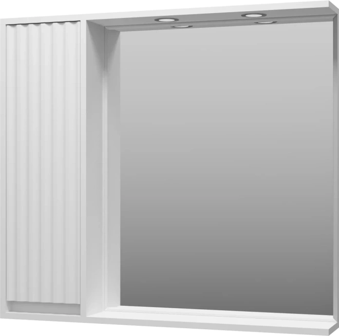 Зеркало Brevita Balaton 90 L, белое  BAL-04090-01-Л - 1