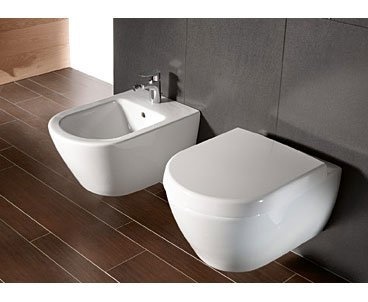 Крышка-сиденье Villeroy & Boch Subway 9M66 S101 с микролифтом, петли хром 9M66S101 - 6