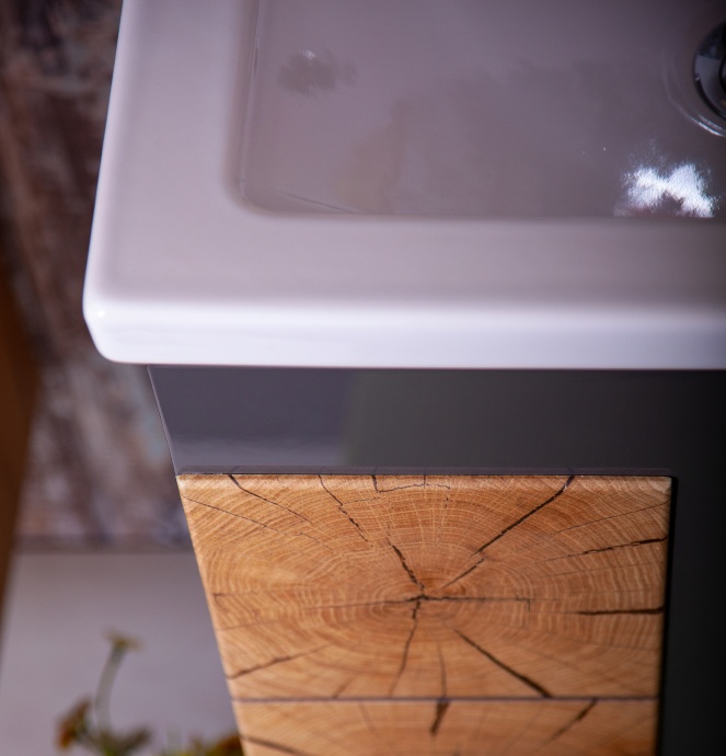 Тумба для комплекта Бриклаер Фостер 50 дуб золотой, антрацит 4627125414640 - 5