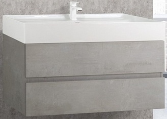 Тумба под раковину Cezares Molveno 46 100х50 Bianco Ghiaccio  MOLVENO 46-100-2C-SO-BG - 0