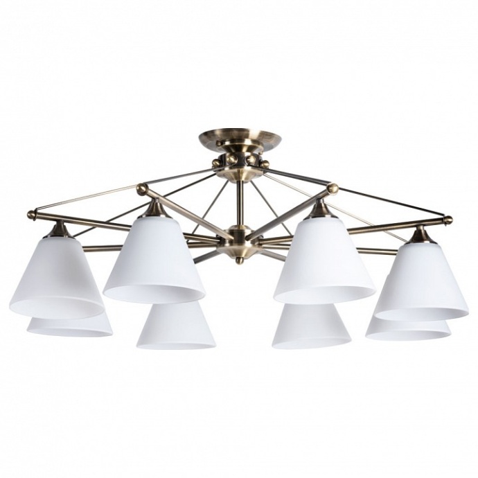 Потолочная люстра Arte Lamp Copter A3208PL-8AB - 0