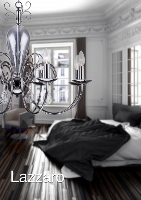 Подвесная люстра Arti Lampadari Lazzaro Lazzaro E 1.1.8 NB - 2