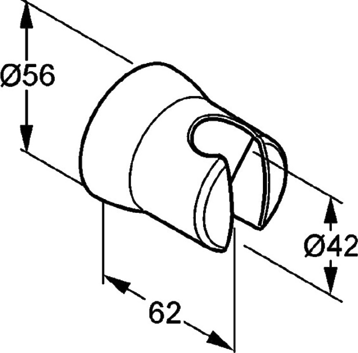 Настенный держатель Kludi   6305005-00 - 3
