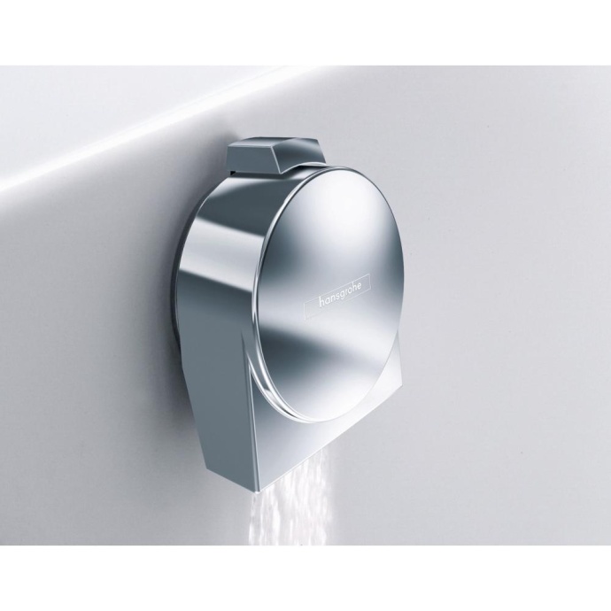 HANSGROHE(Exafill S) Наружная часть излива с ливневой струёй с формирователем наклона 30° (крышка+пробка), хром, шт 58117000 - 1