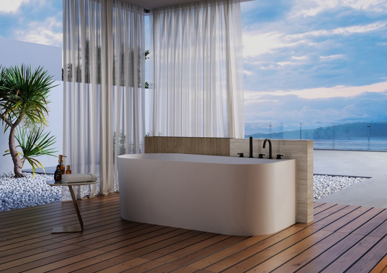 Акриловая ванна Abber 170x78, правая  AB9496-1.7 R - 3