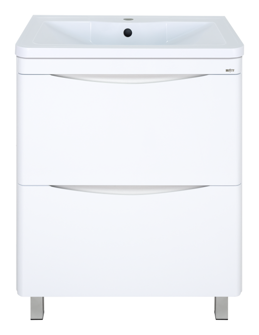 Тумба под раковину Misty Атлантик 60 белый П-Атл-01060-0112Я - 2