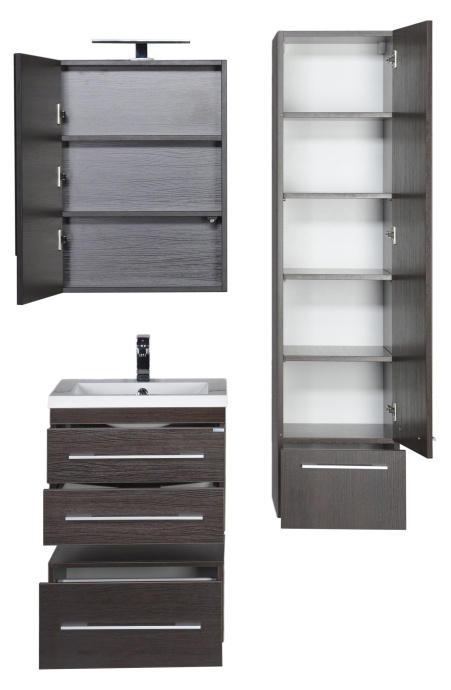 Тумба Aquanet Нота 58 подкатная венге 00170744 - 19