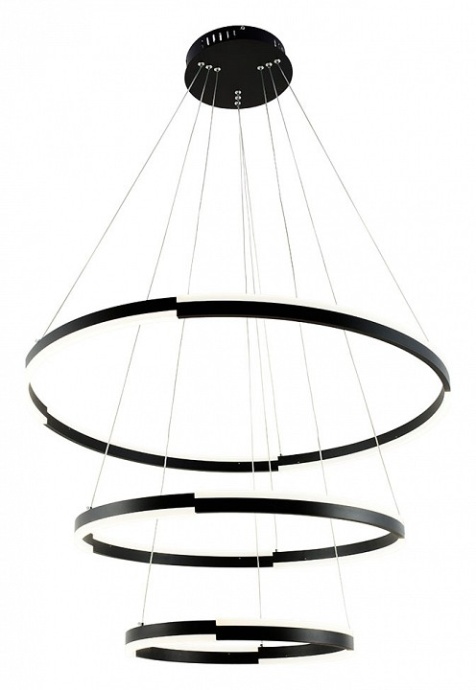 Подвесной светодиодный светильник Arte Lamp Alfie A2180SP-60BK - 0