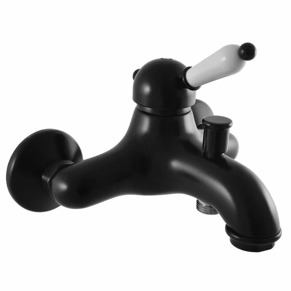 Смеситель для ванны Rav Slezak Labe черный матовый L554.5CMAT - 0